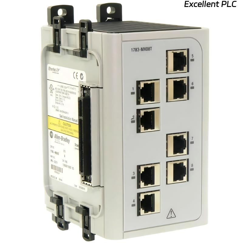 Allen Bradley 1783-MX08T Stratix 8000 Ethernet Managed Switch