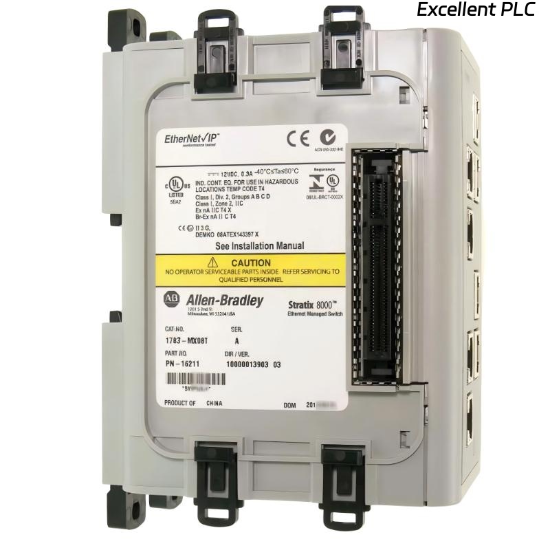 Allen Bradley 1783-MX08T Stratix 8000 Ethernet Managed Switch