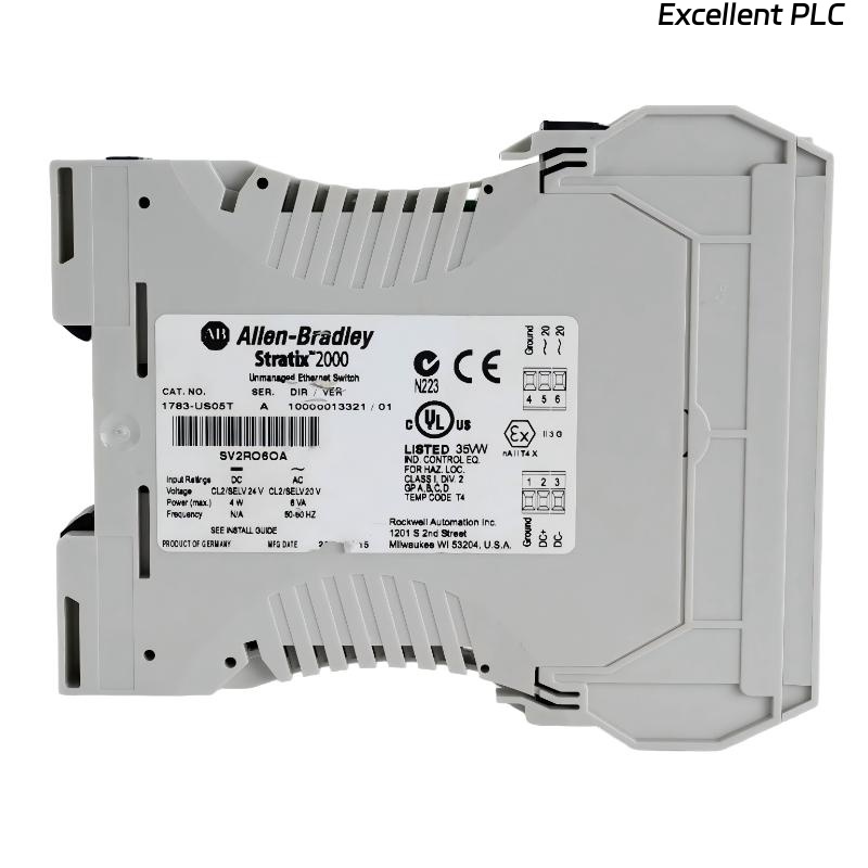 Allen Bradley 1783-US05T Stratix 2000 Unmanaged EtherNet Switch