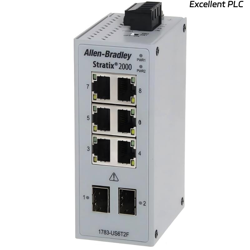 Allen Bradley 1783-US6T2F Stratix 2000 Unmanaged EtherNet Switch