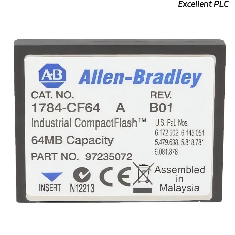 Allen Bradley 1784-CF64 CompactFlash Memory Card