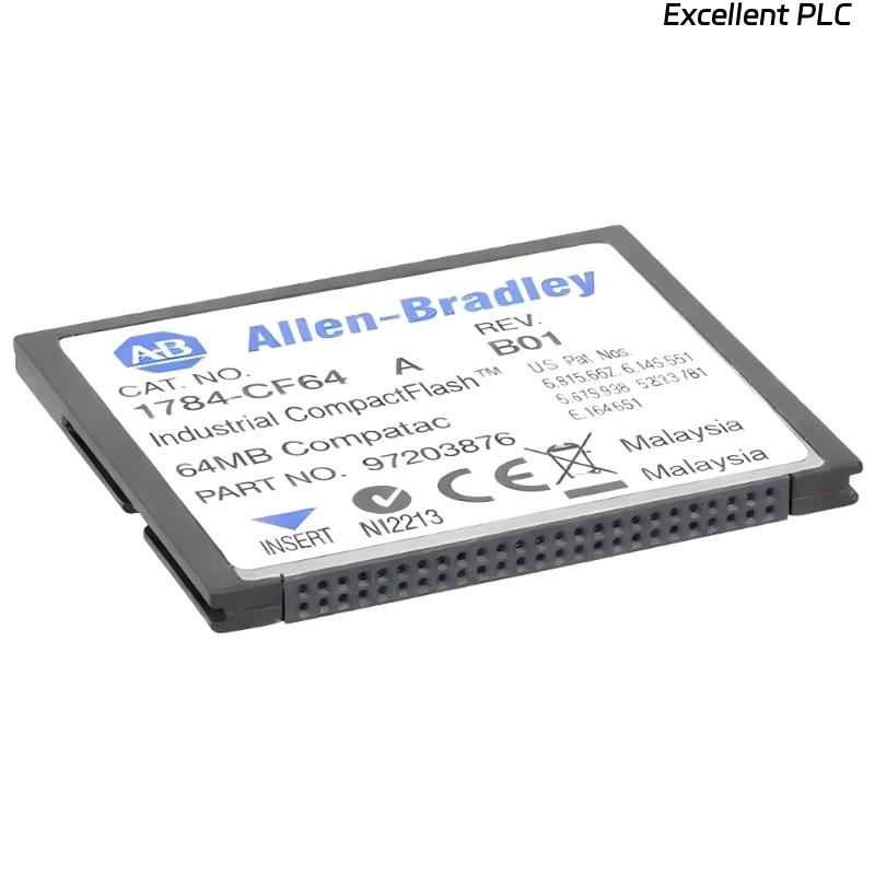 Allen Bradley 1784-CF64 CompactFlash Memory Card