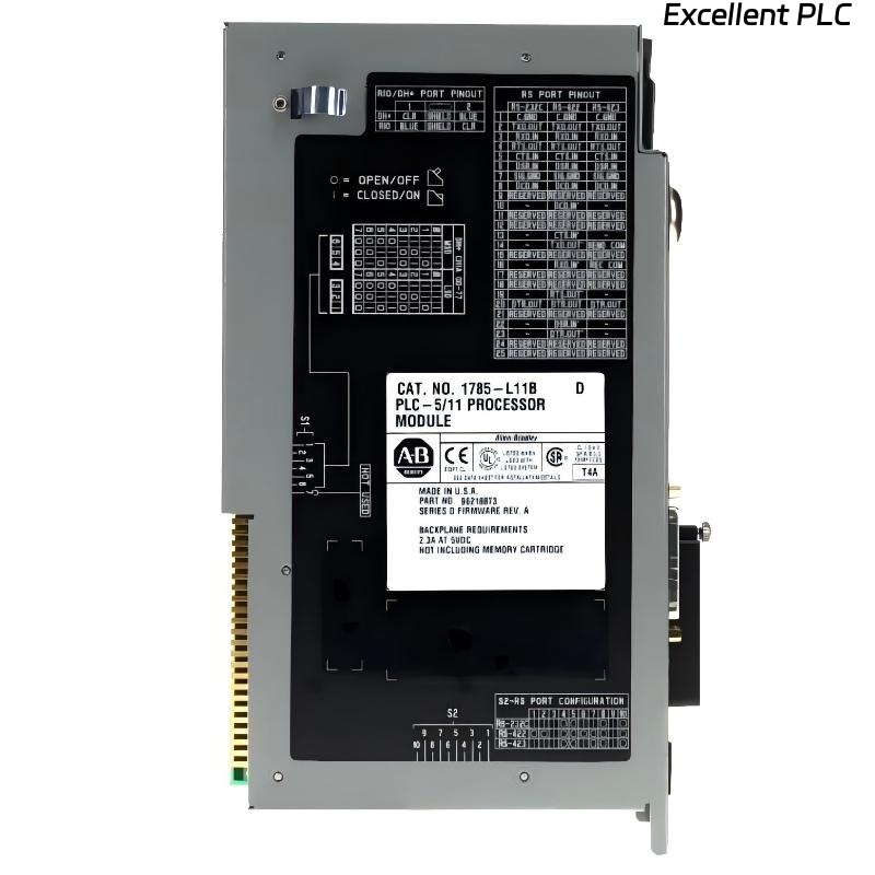 Allen Bradley 1785-L11B PLC-5/11 Processor