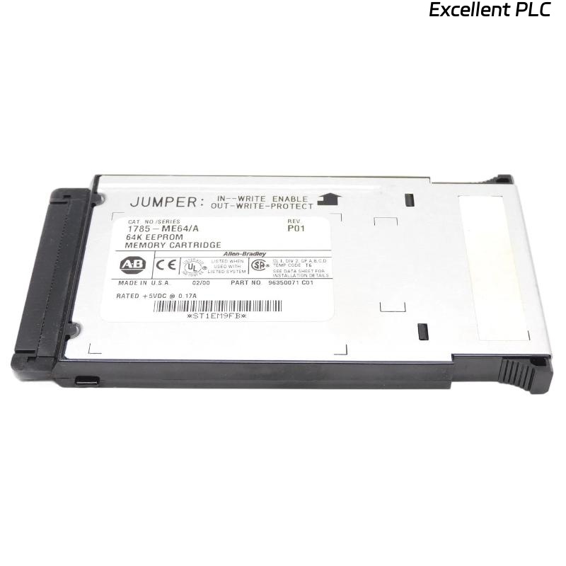 Allen Bradley 1785-ME64/A EEPROM Memory Cartridge