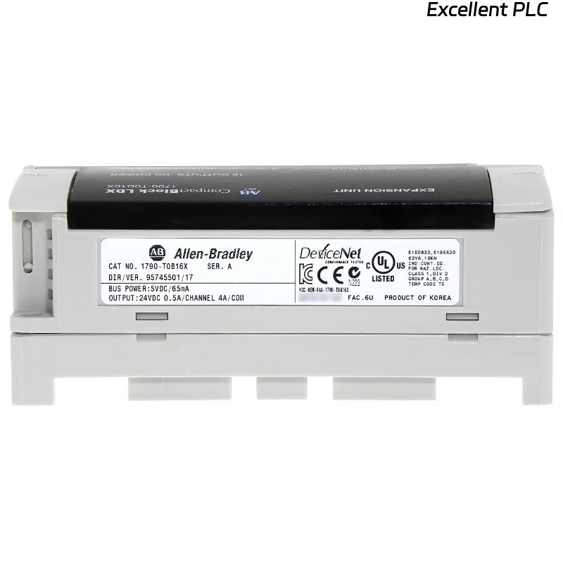 Allen Bradley 1790-T0B16X CompactBlock LDX I/O Expansion Block