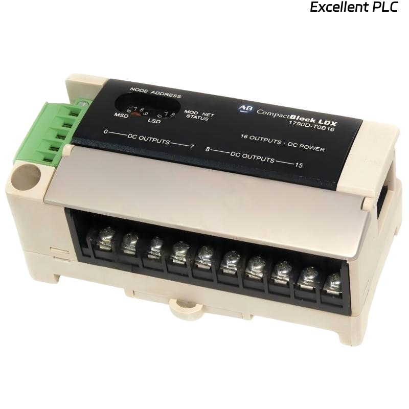 Allen Bradley 1790D-T0B16 CompactBlock LDX I/O Base Block Module
