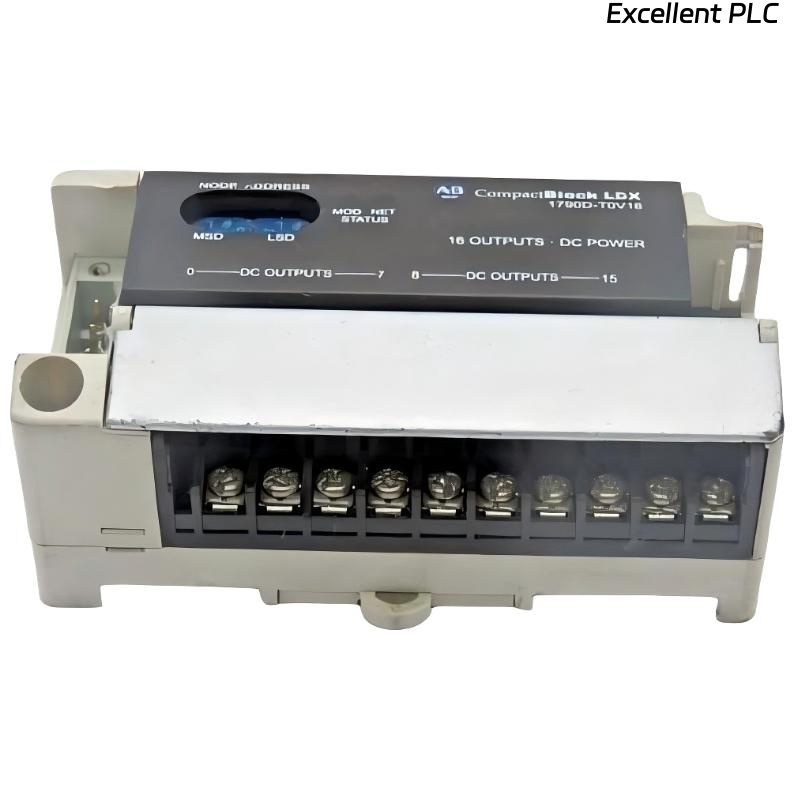 Allen Bradley 1790D-T0V16 CompactBlock LDX I/O Base Block Module