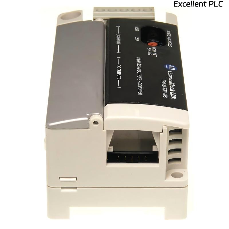 Allen Bradley 1790D-T8BV8B CompactBlock LDX I/O Base Block Module