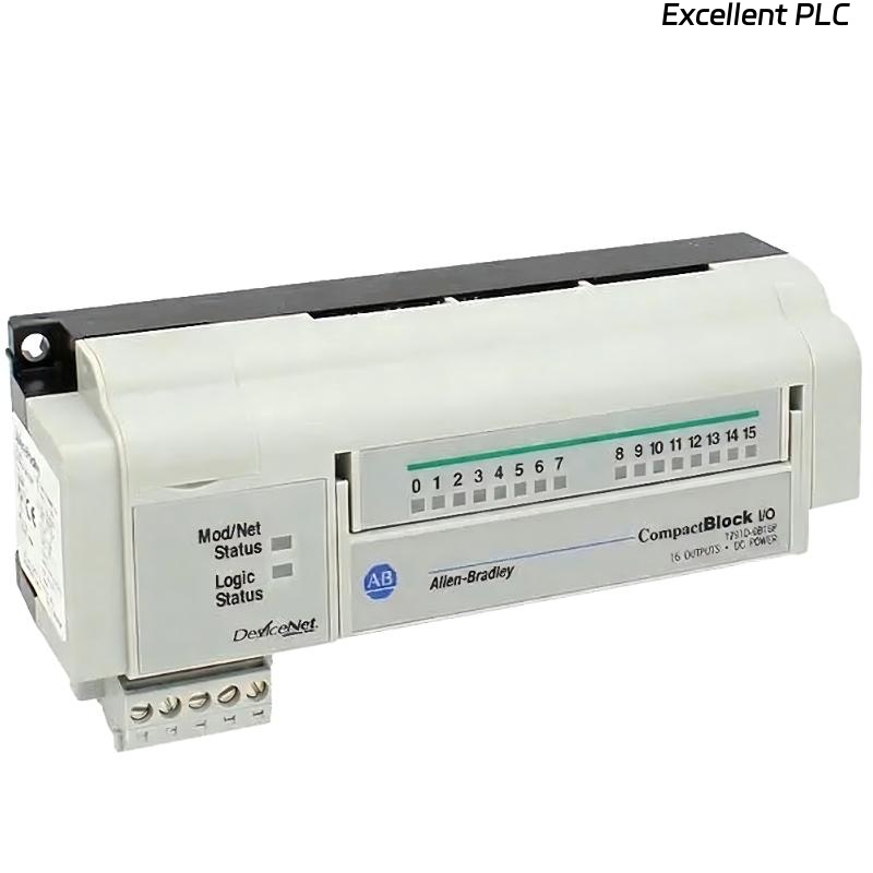 Allen Bradley 1791D-0B16P Compactblock I/O Output Base Module