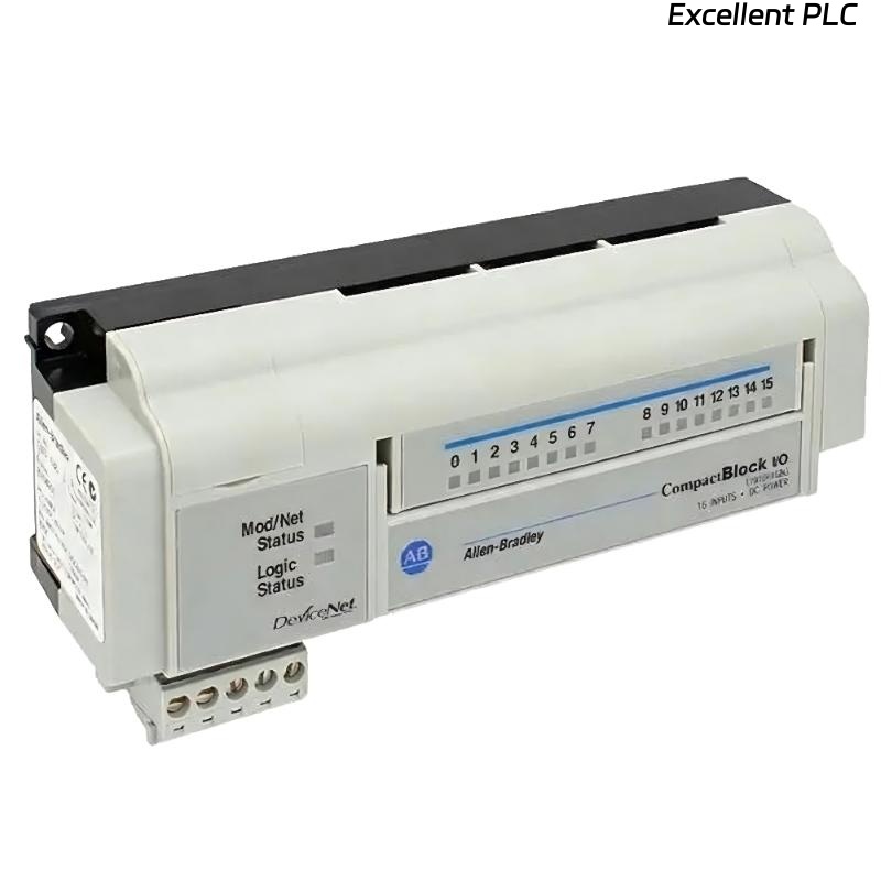 Allen Bradley 1791D-16B0 Compactblock I/O Input Base Module
