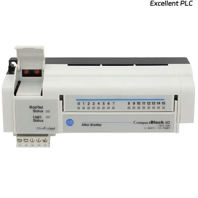 Allen Bradley 1791D-16B0 Compactblock I/O Input Base Module
