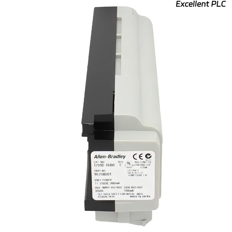 Allen Bradley 1791D-16B0 Compactblock I/O Input Base Module