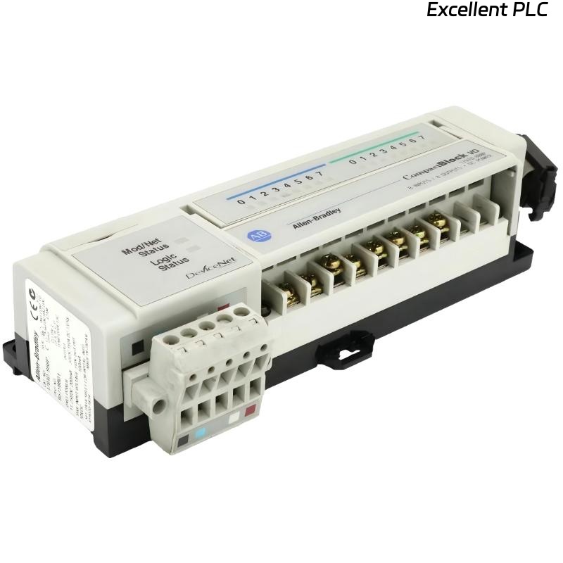 Allen Bradley 1791D-8B8P Compactblock I/O Combination Base Block