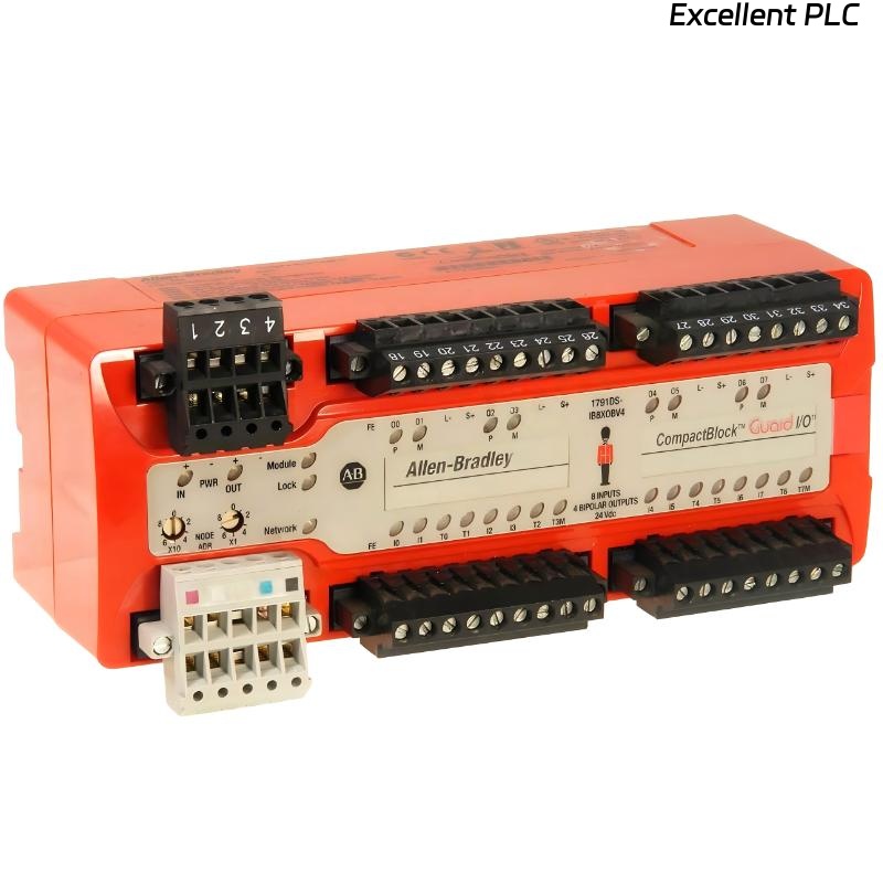 Allen Bradley 1791DS-IB8XOBV4 DeviceNet Safety CompactBlock Input Module