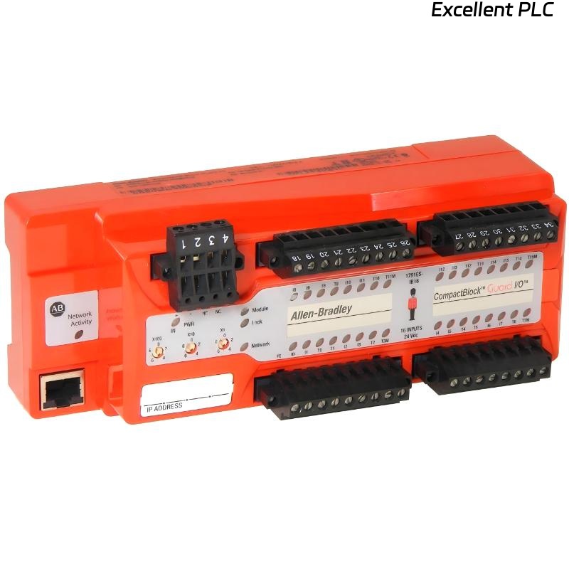Allen Bradley 1791ES-IB16 EtherNet/IP Safety CompactBlock Input Module
