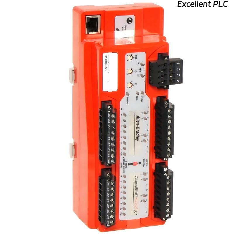 Allen Bradley 1791ES-IB8XOBV4 EtherNet/IP Safety CompactBlock Input Module