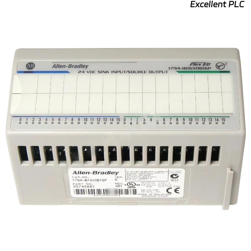 Allen Bradley 1794-IB16XOB16P Flex I/O Digital DC Combination Module