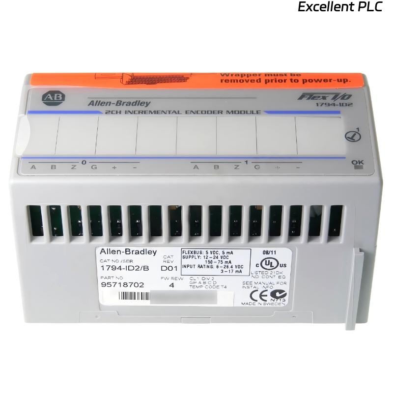 Allen Bradley 1794-ID2/B Flex I/O 2 Channel Incremental Encoder Module