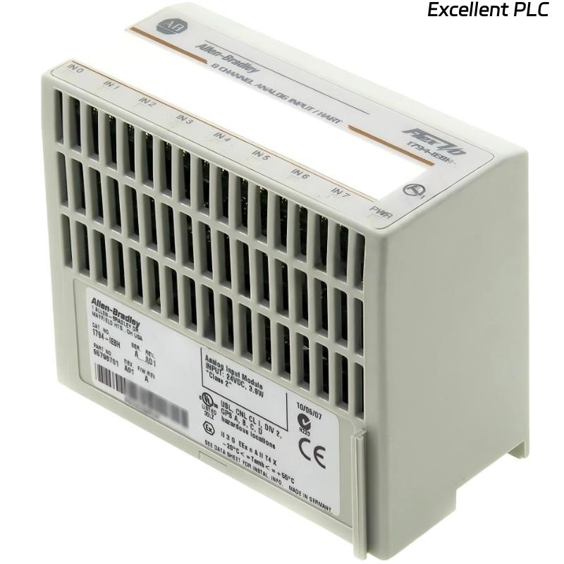 Allen Bradley 1794-IE8H Flex I/O HART Analog Input Module