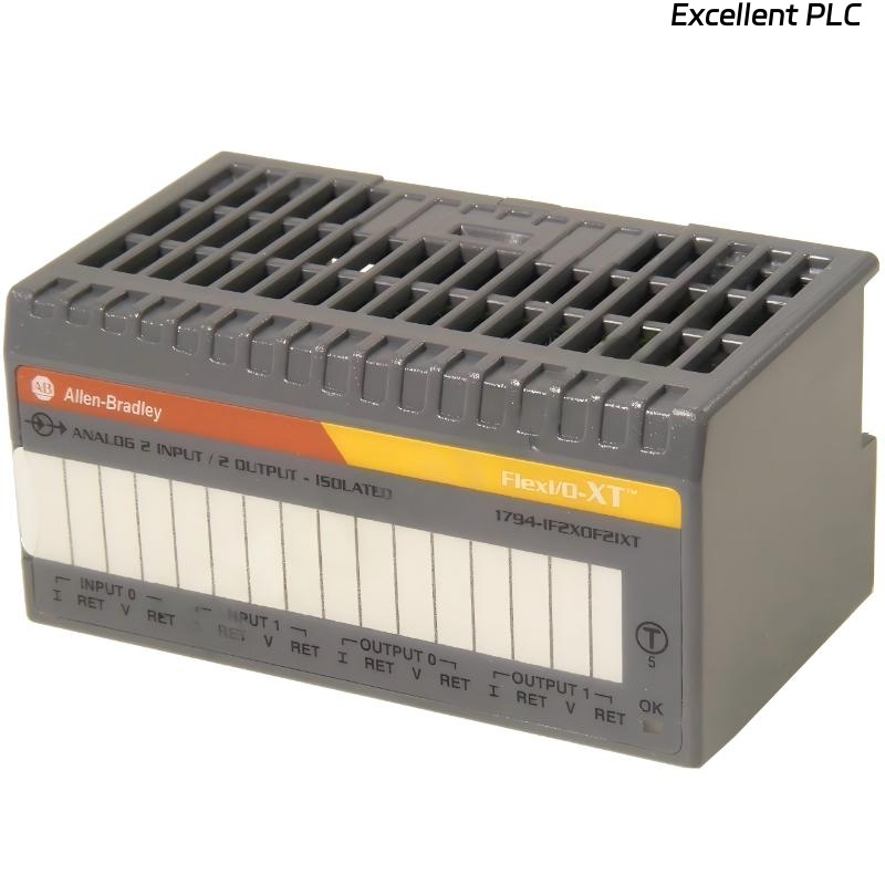 Allen Bradley 1794-IF2XOF2IXT Flex I/O-XT Analog Combination Module
