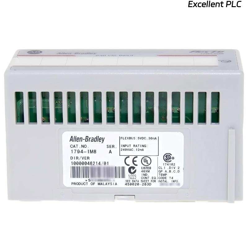 Allen Bradley 1794-IM8 Flex I/O AC Digital Input Module
