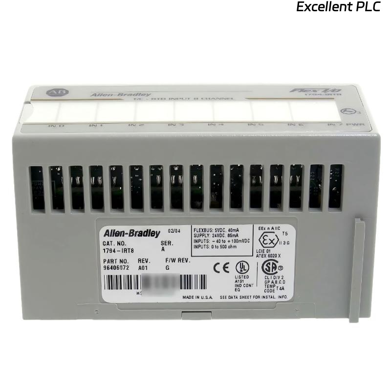 Allen Bradley 1794-IRT8 Flex I/O Thermocouple RTD Input Module