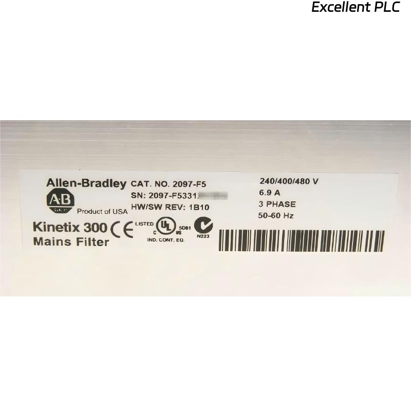 Allen Bradley 2097-F5 Kinetix 300/350 AC Line EMI Filter