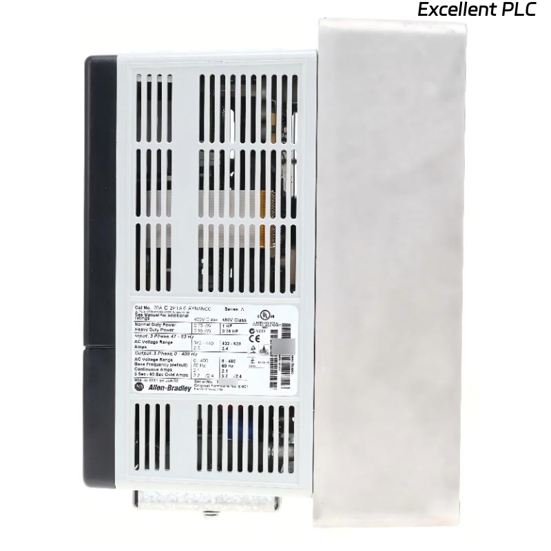 Allen Bradley 20AC2P1A0AYNANC0 PowerFlex 70 AC Drive