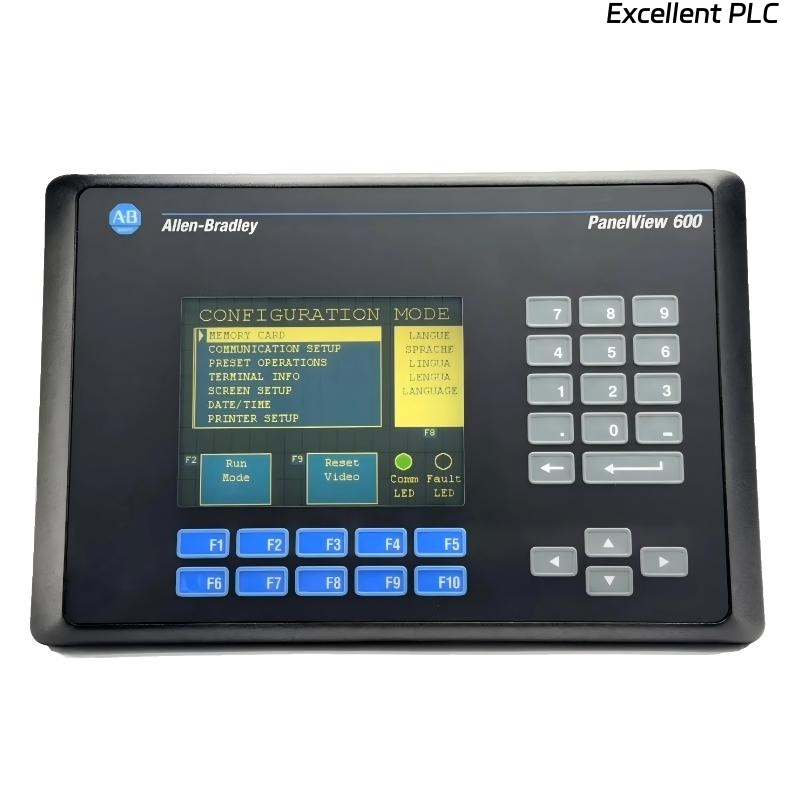 Allen Bradley 2711-B6C16 PanelView 600 Operator Interface
