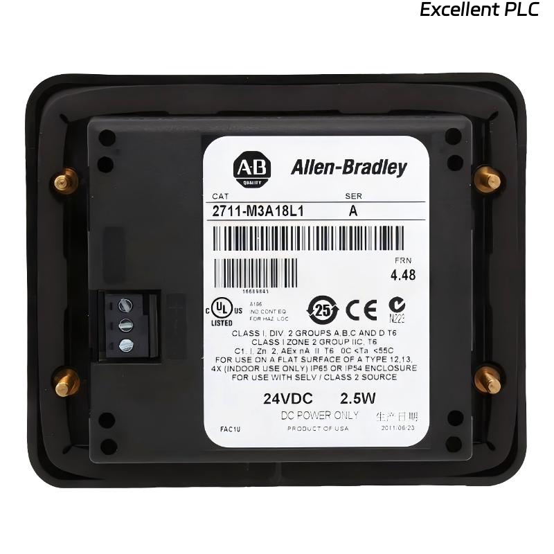 Allen Bradley 2711-M3A18L1 PanelView 300 Micro Operator Interface