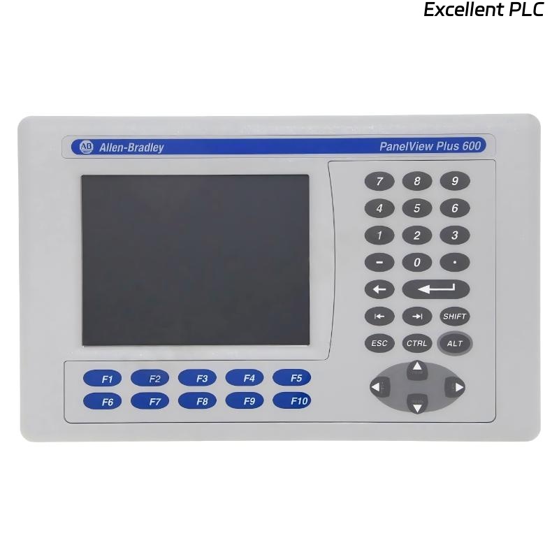 Allen Bradley 2711P-B6C20D8 PanelView Plus 6 600 Operator Interface