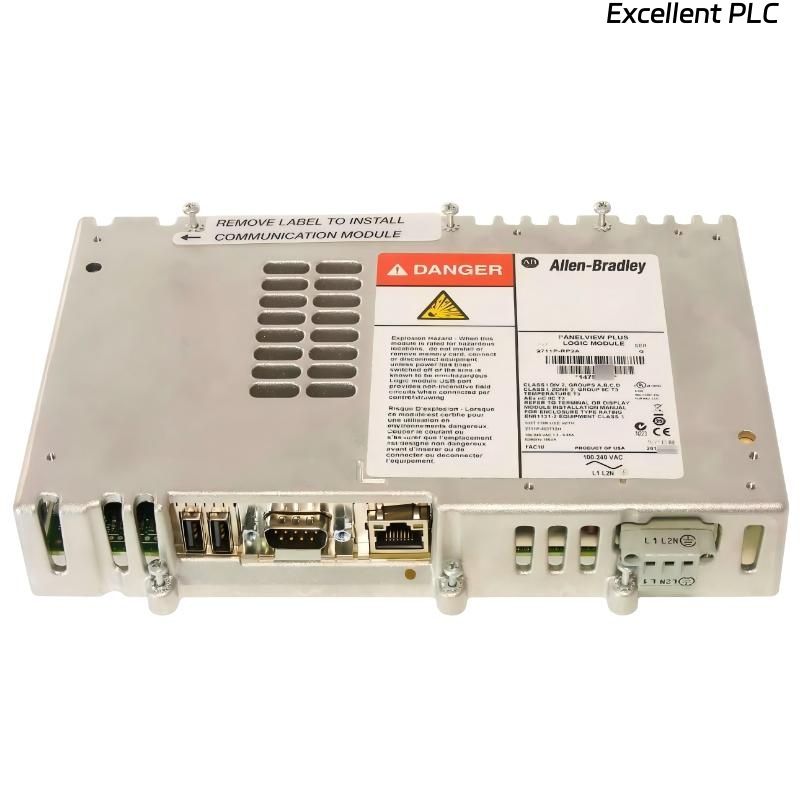 Allen Bradley 2711P-RP2A PanelView Plus Logic Module