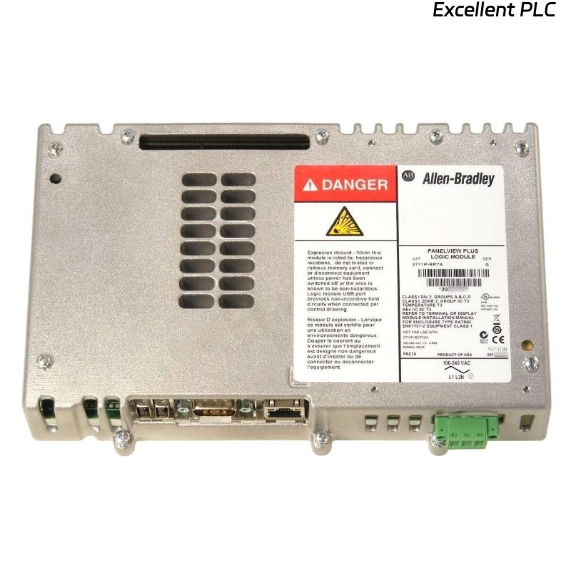Allen Bradley 2711P-RP7A PanelView Plus Logic Module