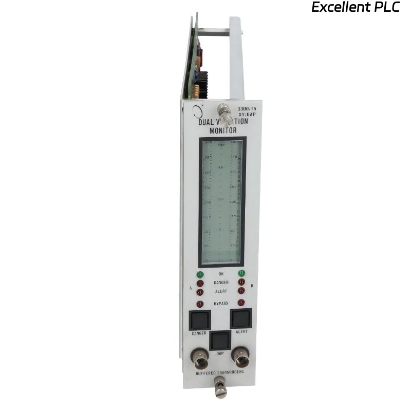 Bently Nevada 3300/16 XY/Gap Dual Vibration Monitor