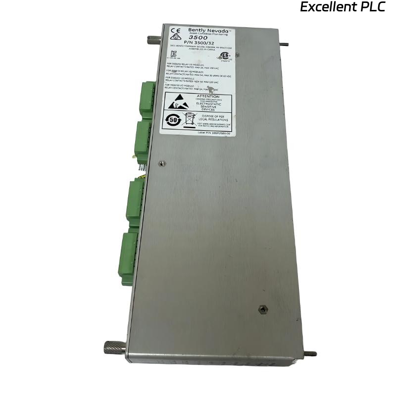 Bently Nevada 3500/32M 149986-02+125720-02 4 Channel Relay Module
