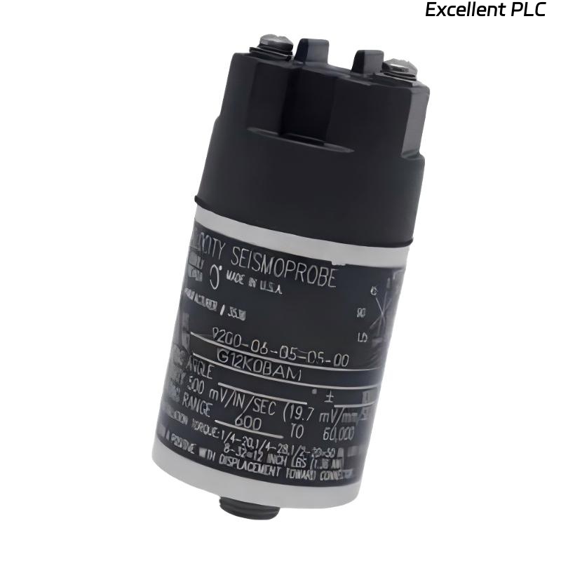 Bently Nevada 9200-09-05-05-00 Dual Wire Velocity Seismic Sensor