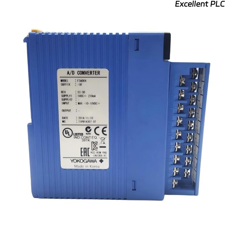 Yokogawa F3AD04-5R Analog To Digital Conversion Input Module