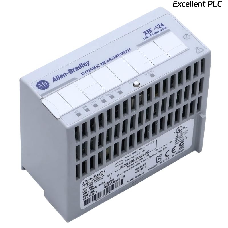 Allen Bradley 1440-SDM02-01RA XM-124 Standard Dynamic Measurement Module