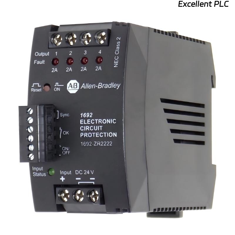 Allen Bradley 1692-ZR2222 Electronic Circuit Protection Module