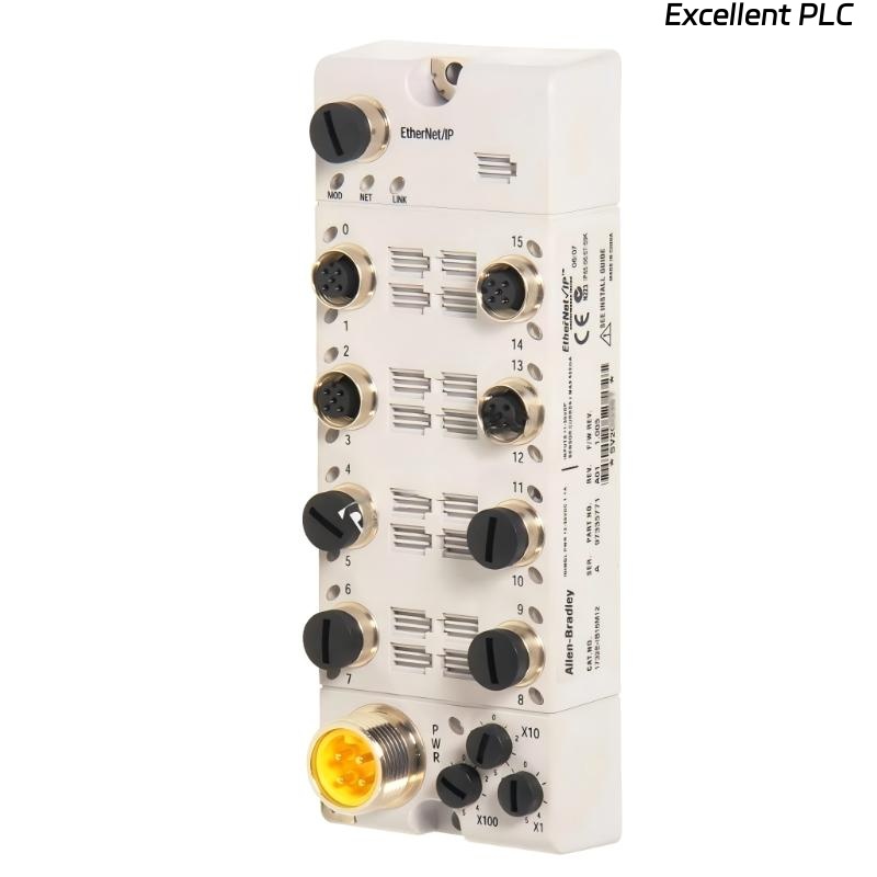 Allen Bradley 1732E-IB16M12 Ethernet/IP ArmorBlock I/O Module