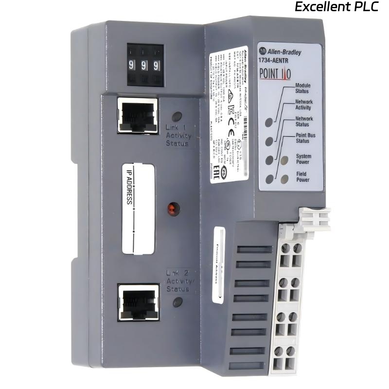 Allen Bradley 1734-AENTR Point I/O Dual Port Ethernet/IP Adapter