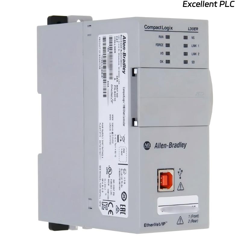Allen Bradley 1769-L30ER CompactLogix 5370 L3 Ethernet Controller