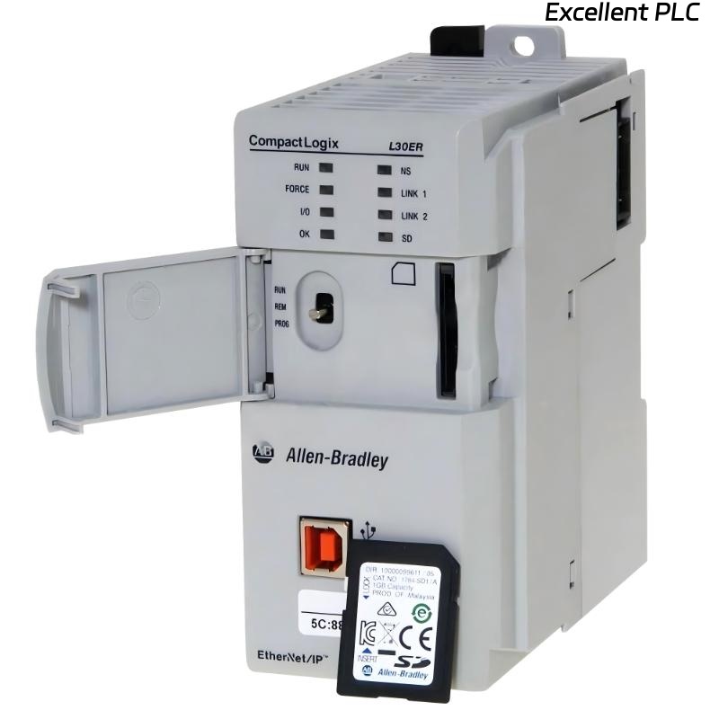 Allen Bradley 1769-L30ER CompactLogix 5370 L3 Ethernet Controller
