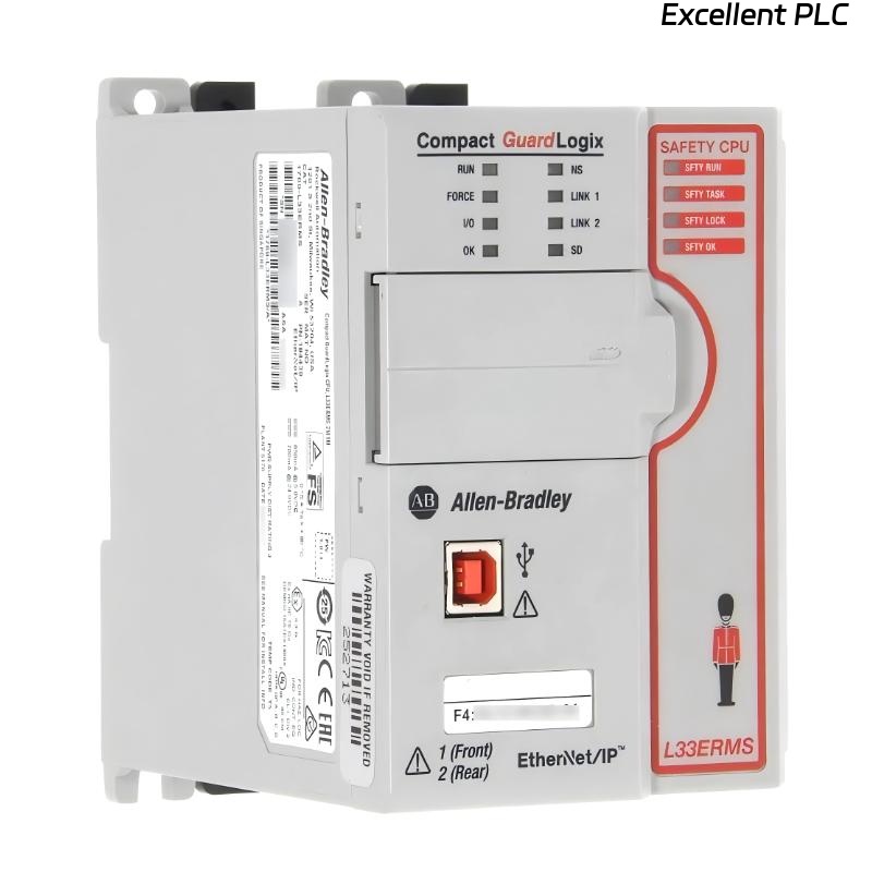 Allen Bradley 1769-L33ERMS CompactLogix 5370 L3 Ethernet Controller