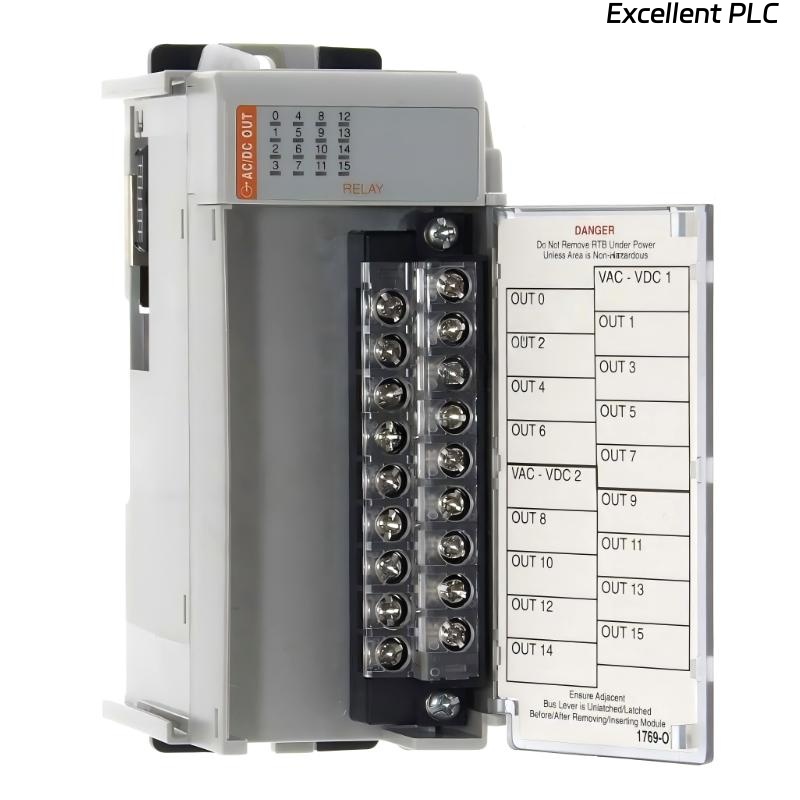 Allen Bradley 1769-OW16 CompactLogix 16 Point AC/DC Relay Output Module