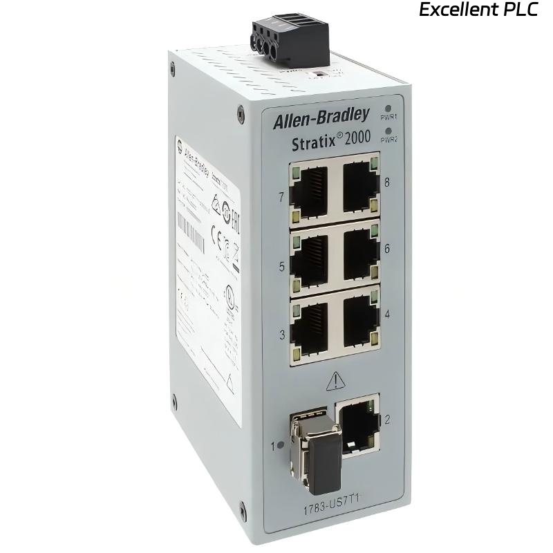 Allen Bradley 1783-US7T1H/B Stratix 2000 Unmanaged EtherNet Switch