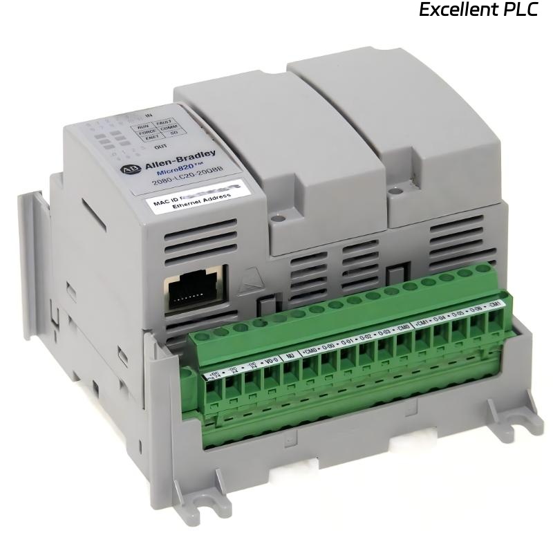 Allen Bradley 2080-LC20-20QBBR Micro820 Programmable Controller