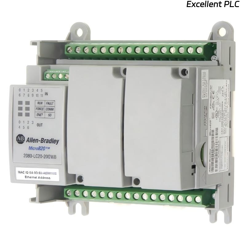 Allen Bradley 2080-LC20-20QWB Micro820 Programmable Controller
