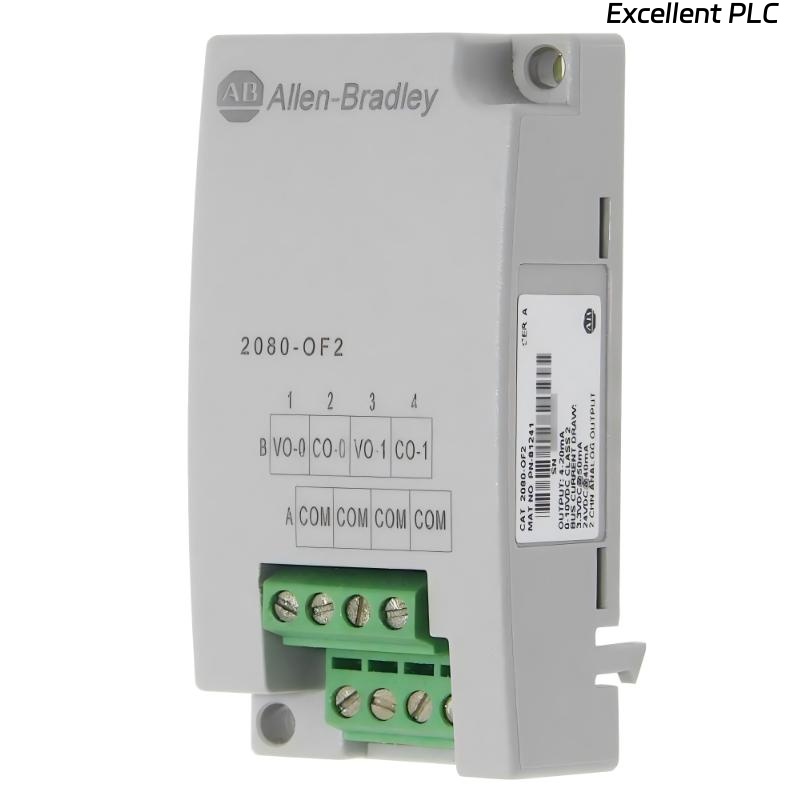 Allen Bradley 2080-OF2 Micro800 2 Point Analog Output Module