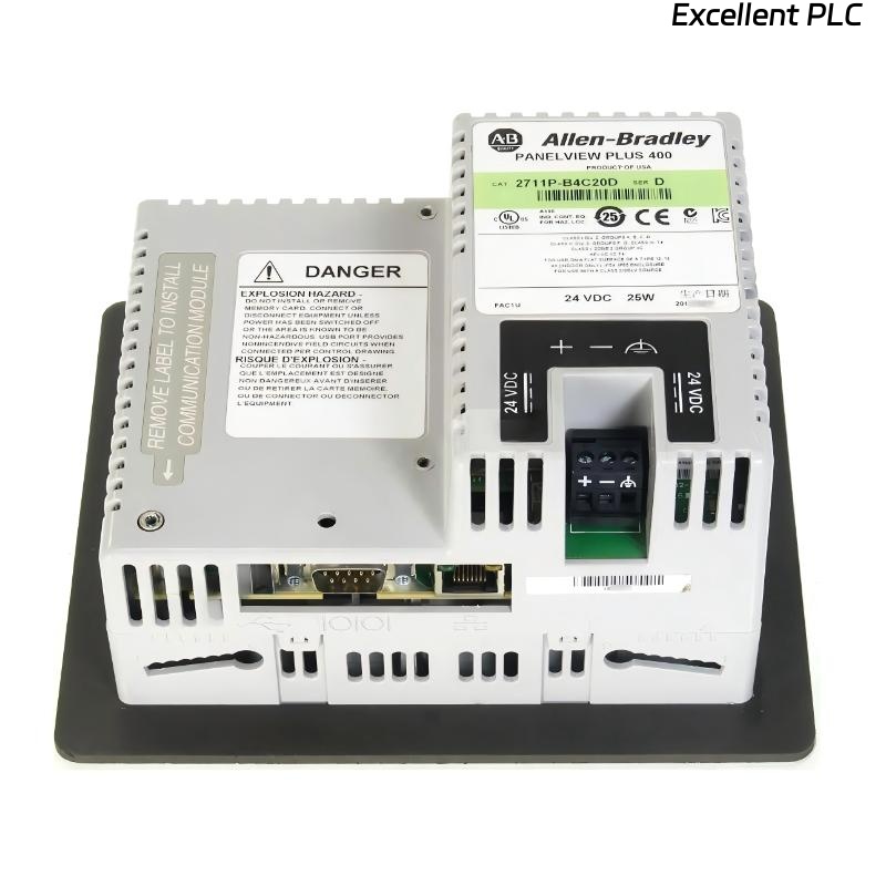 Allen Bradley 2711P-B4C20D PanelView Plus 400 Operator Interface